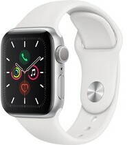 Apple Watch Series-5 GPS 40mm Silver - White Sport Band