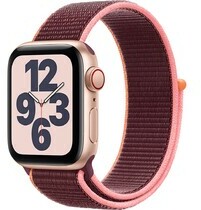 Apple Watch SE LTE 40mm Vỏ nhôm Dây vải Plum