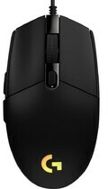 Chuột gaming Logitech G102 GEN2 Lightsync Đen