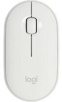 Chuột Logitech Pebble M350 Wireless/Bluetooth Trắng (910-005600)