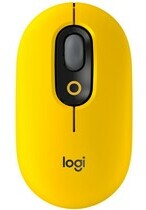 Chuột không dây Logitech POP Emoji Vàng Đen (910-006514)
