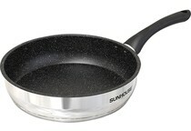 Chảo cạn inox 5 đáy chống dính Sunhouse 26cm IN26M4