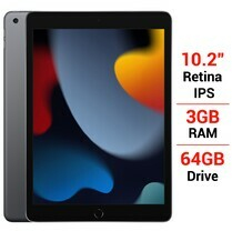 iPad Gen 9 Wifi 64GB 10.2 Inch MK2K3ZA/A Xám (2021) Chính Hãng