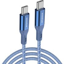 Cáp sạc Innostyle Powerflex USB-C to USB-C 1.5M 60W ICC150AL Xanh dương