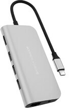 Cổng chuyển HyperDrive Power 9 in 1 USB-C Hub HD30F Bạc