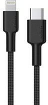 Cáp sạc Aukey Type-C to Lightning MFI CB-CL3 0.9 mét Đen
