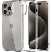 Ốp lưng iPhone 15 Pro Mipow Silicone TPU trong suốt ST15C-CR