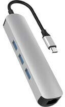 Cổng chuyển HyperDrive HD233B 6 in 1 Bạc