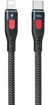 Cáp sạc Remax Type-C to Lightning RC-188i Đen