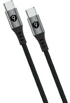 Cáp 9Fit USB-C to USB-C 1M 9FCA001B Đen