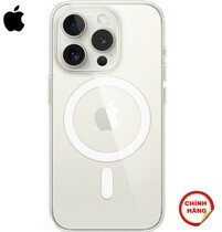 Ốp lưng iPhone 15 Pro Silicone MagSafe Trong Suốt MT223FE/A