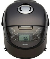 Nồi cơm điện tử cao tần Tiger 0.5 lít JPF-A55W Đen