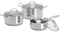 Bộ nồi inox 3 đáy Fivestar FPB3002