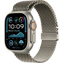 Apple Watch Ultra 2 GPS Cellular 49mm Natural Titanium Milanese Loop - M