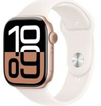 Apple Watch 10 GPS Cellular 42mm Rose Gold Aluminium Light Blush Sport Band M/L