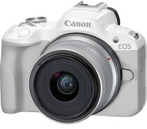 Máy ảnh Canon EOS R50 Kit RF-S18-45mm Trắng