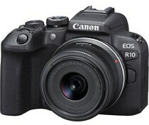 Máy ảnh Canon EOS R10 Kit 18-45mm STM Đen