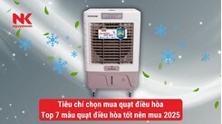 Tiêu chí chọn mua quạt điều hòa tốt nên biết
