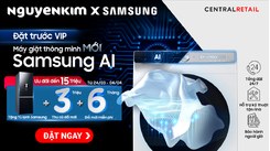 Pre-order Máy Giặt Samsung Với Nhiều Ưu Đãi Quà Tặng Hấp Dẫn