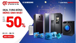Samsung Sale Lớn Đến 50% - Cùng Nguyễn Kim Đón Đại Tiệc Sinh Nhật