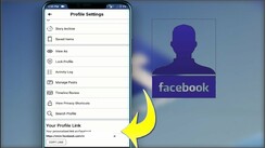 Cách thay đổi link Facebook trên điện thoại iPhone theo ý thích