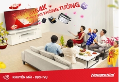 Cùng Nguyễn Kim tham gia chương trình “Có LG 4K – Tết này vui không tưởng”