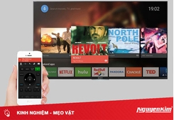 Cách điều khiển tivi Sony bằng điện thoại