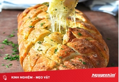 Làm bánh mì kẹp phô mai với lò nướng