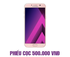 Samsung Galaxy A7 2017 màu hồng giá ưu đãi tại Nguyễn Kim