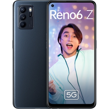 Điện Thoại OPPO Reno6 Z 5G 8GB/128GB Đen Chính Hãng | Nguyễn Kim