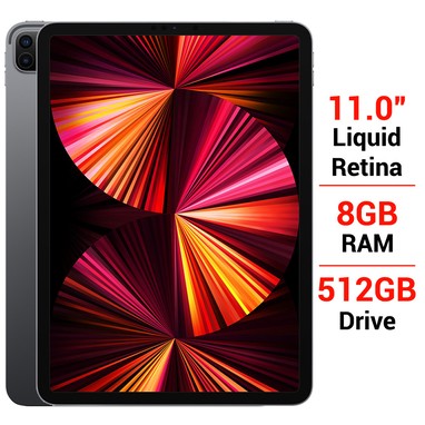 iPad Pro M1 2021 11 inch Wifi 512GB Xám Chính Hãng | Nguyễn Kim