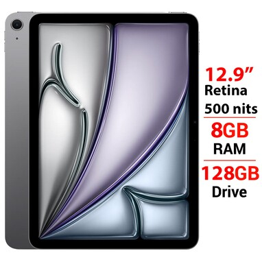 iPad Air M2 12.9 inch Wifi 128GB MV273ZA/A Xám | Nguyễn Kim