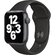 Apple Watch SE GPS 40mm Vỏ nhôm Dây cao su Đen mặt nghiêng trái