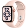 Apple Watch SE LTE 40mm Vỏ nhôm Dây cao su Hồng mặt nghiêng trái