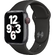Apple Watch SE LTE 40mm Vỏ nhôm Dây cao su Đen mặt nghiêng trái