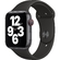 Apple Watch SE LTE 44mm Vỏ nhôm Dây cao su Đen mặt nghiêng trái