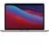 Laptop MacBook Pro M1 13.3 inch 512GB MYD92SA/A Xám mặt chính diện