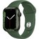 Apple Watch S7 GPS 41mm viền nhôm dây cao su Xanh lá mặt bên nghiêng phải