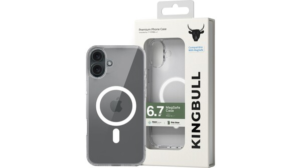 Ốp lưng Mipow MagSafe cho iPhone 16 Plus Transparent