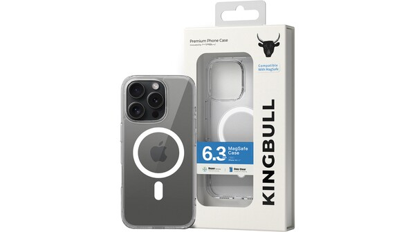 Ốp lưng Mipow MagSafe cho iPhone 16 Pro Transparent