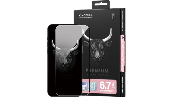 Miếng dán cường lực Mipow Kingbull HD Premium Silk cho iPhone 16 Plus