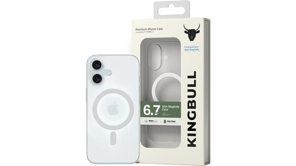 Ốp lưng Mipow Premium Slim Case cho iPhone 16 Plus White Matt White Magsafe