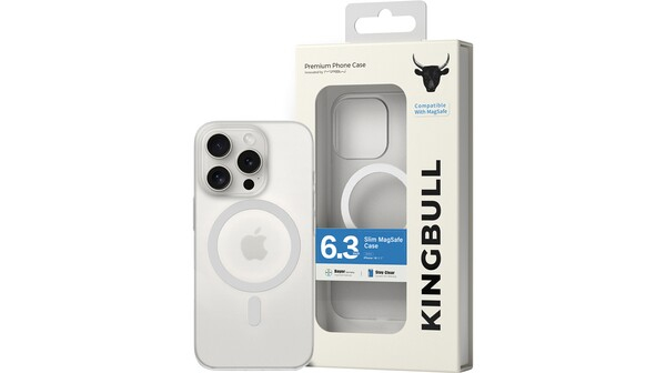 Ốp lưng Mipow Premium Slim Case cho iPhone 16 Pro White Matt White Magsafe