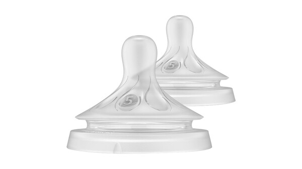 Núm ty mô phỏng tự nhiên Philips Avent SCY965.02 cho trẻ từ 6 tháng tuổi