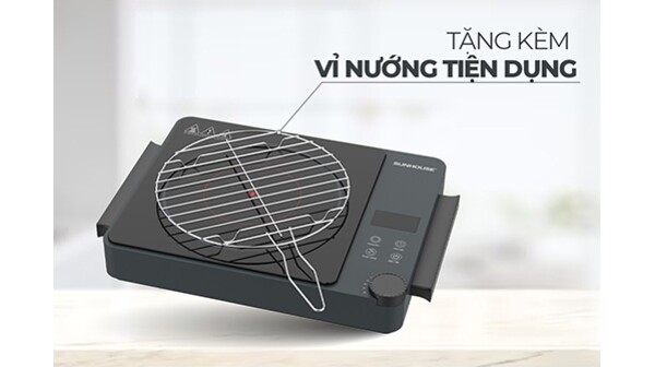 Bếp hồng ngoại hai vòng nhiệt Sunhouse SHD6022