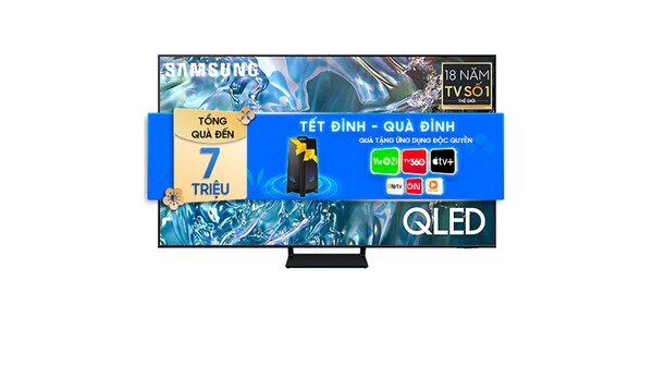 Smart Tivi QLED Samsung 4K 85 inch QA85Q60DAKXXV