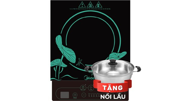 Bếp từ đơn Midea MI-B2023DA (tặng kèm nồi lẩu)