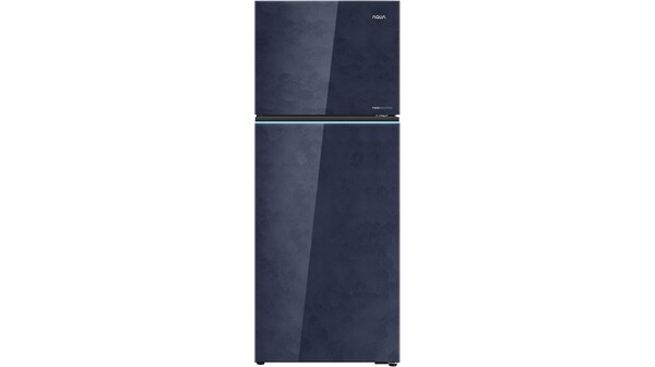 Tủ lạnh Aqua Inverter 455 lít AQR-TA518FA(GL)U1 Mặt Gương Pha Lê Xanh