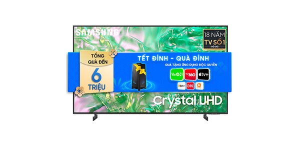 Smart Tivi Samsung 4K 85 inch UA85DU8000KXXV