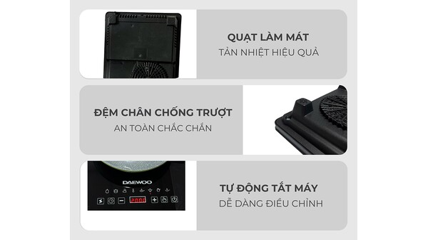 Bếp từ đơn Daewoo DWI-1505B